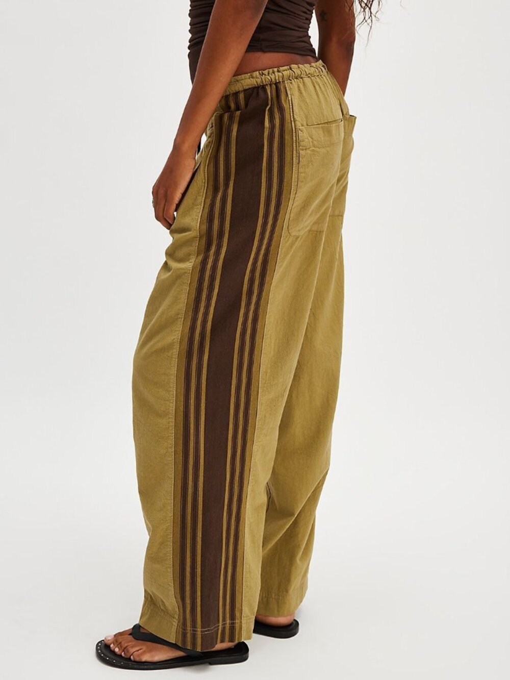 Hudson Canyon Side Printed Pull-On Pants